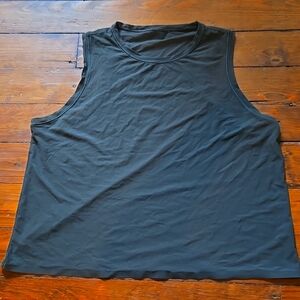 S Athleta Sheer Mesh "Vapor" Crop Tank